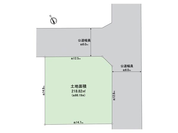 竜角寺台3丁目土地 区画図 区画図
