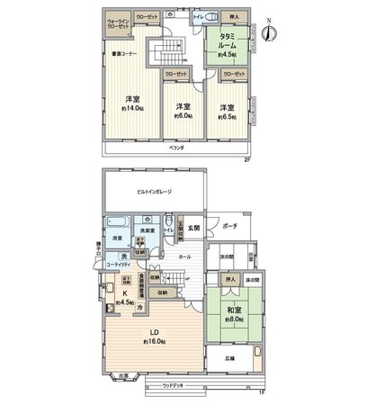 白銀2丁目戸建 間取図(平面図)