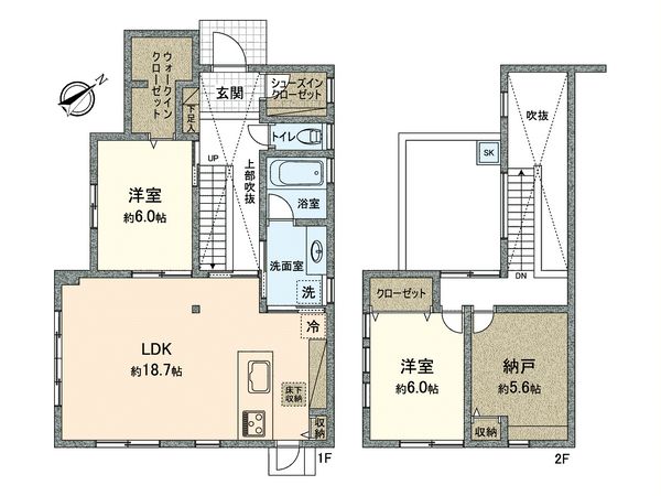 寺台戸建 40号棟 間取図(平面図)