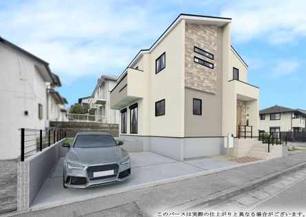 日吉台6丁目新築戸建 外観パース図