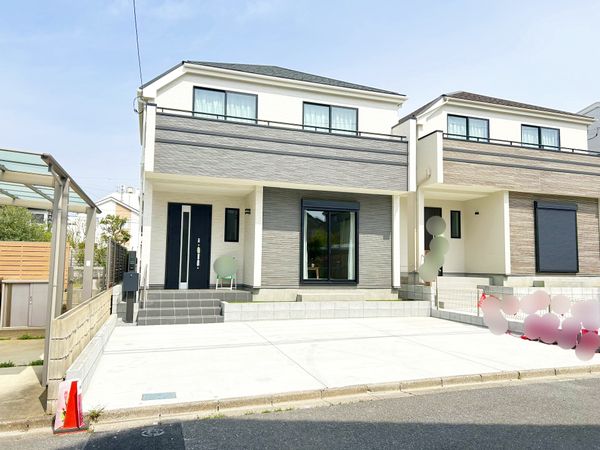 成田市加良部Ⅱ 新築戸建 1号棟 外観 成田市加良部Ⅱ 新築戸建 1号棟 外観