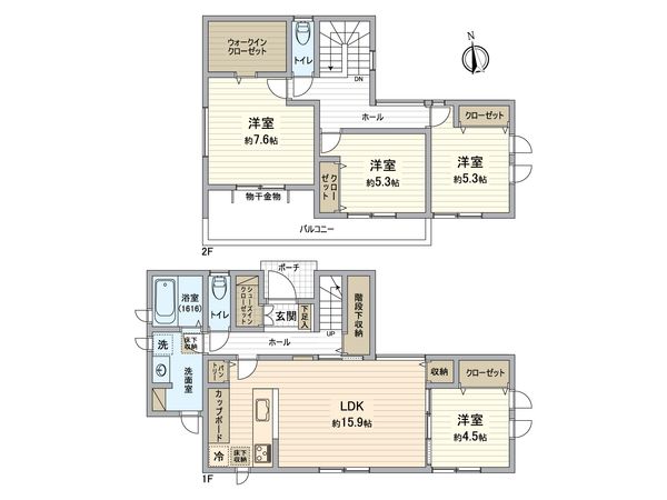 並木町戸建 間取図(平面図)
