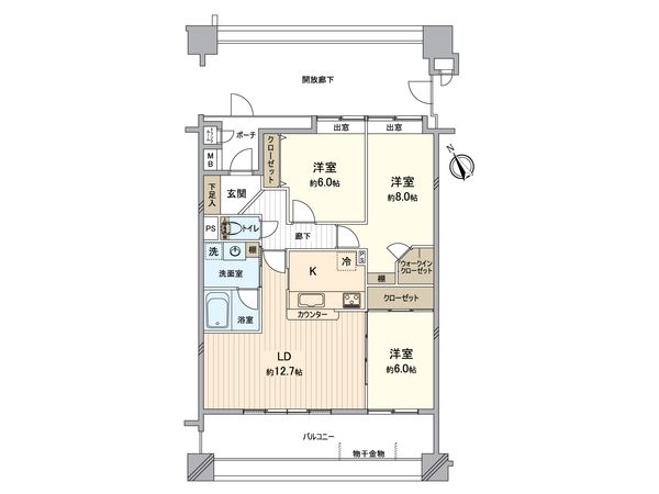 間取図(平面図)