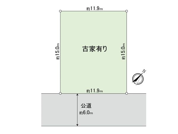 高浜5丁目土地 区画図 高浜5丁目土地 区画図