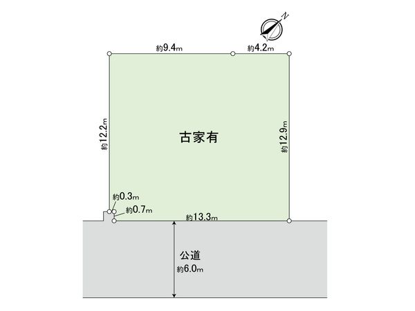 高浜6丁目土地 区画図 高浜6丁目土地 区画図