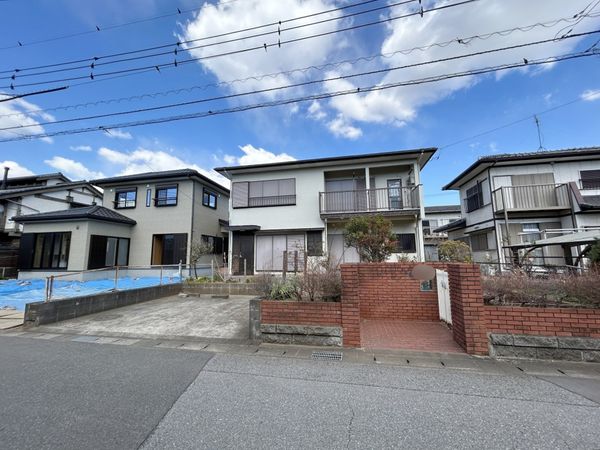 磯辺3丁目新築戸建1号棟 前面道路含む外観