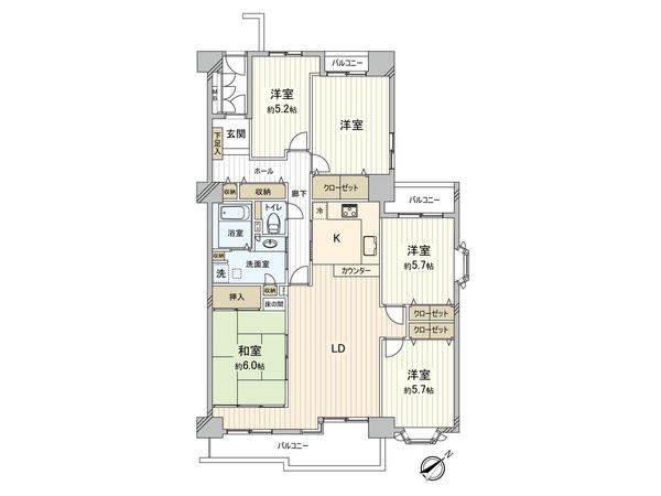 間取図(平面図)