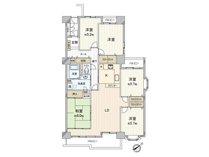 間取図(平面図)