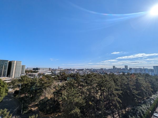 検見川ハウス 眺望