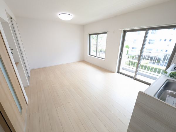 高洲二丁目住宅 リビング