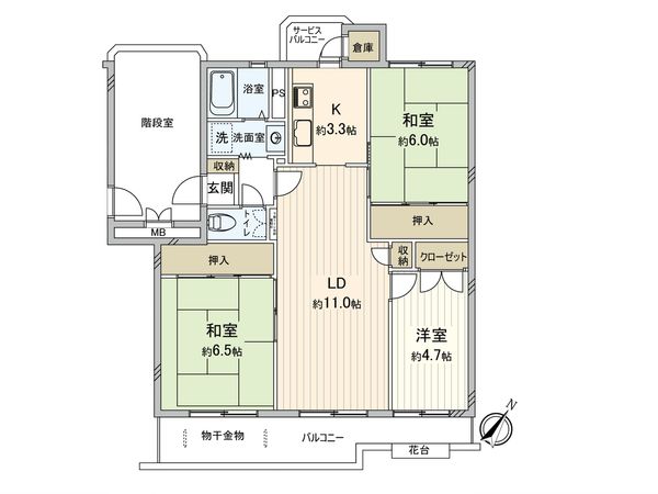 間取図(平面図)