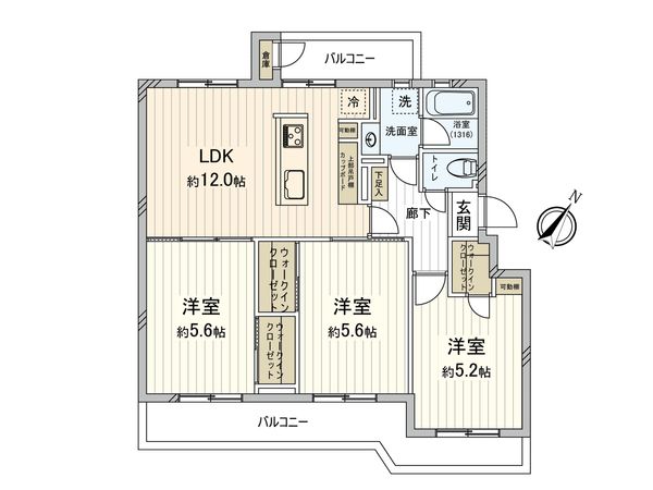 間取図(平面図)