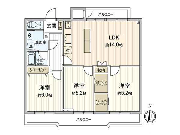 間取図(平面図)
