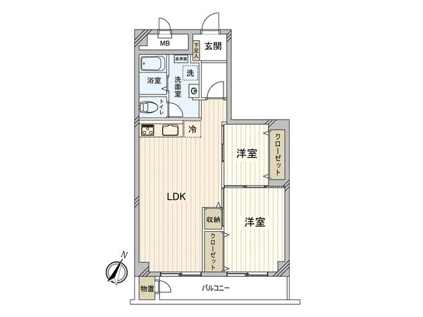 東建検見川マンション 間取図(平面図) 東建検見川マンション 間取図(平面図)