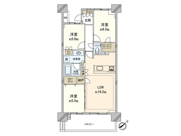 間取図(平面図)