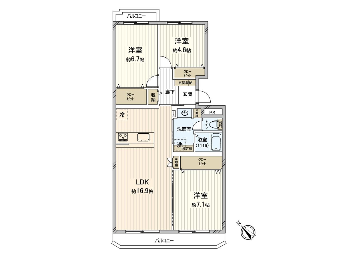間取図(平面図)