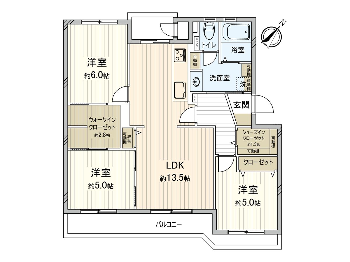 間取図(平面図)