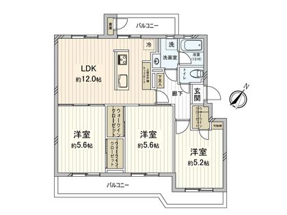 間取図(平面図)