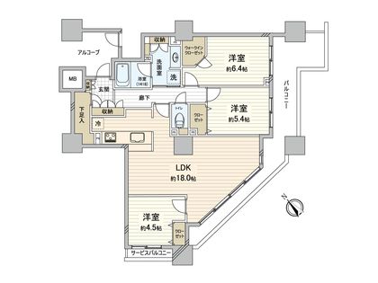 間取図(平面図)
