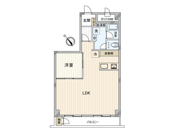 東建検見川マンション 間取図(平面図)