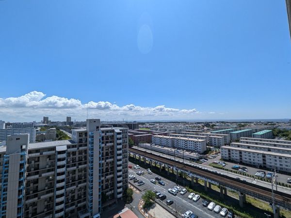 検見川マリンタウン団地 眺望 検見川マリンタウン団地 眺望