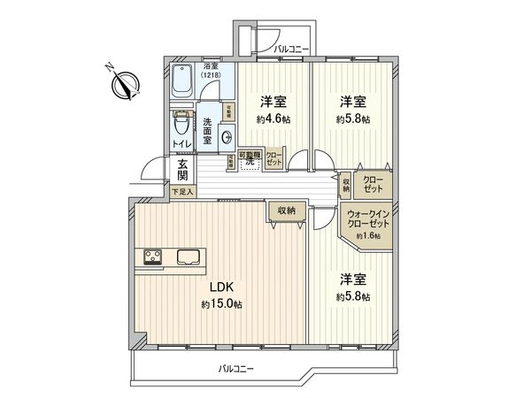 パイロットハウス検見川 間取図(平面図) パイロットハウス検見川 間取図(平面図)