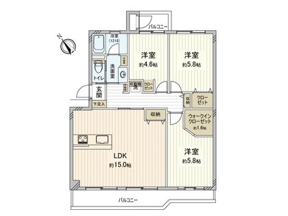 間取図(平面図)