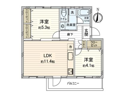 間取図(平面図)
