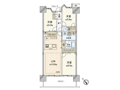 間取図(平面図)
