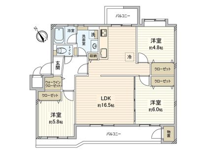 間取図(平面図)