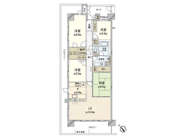 パークシティ検見川浜西の街 間取図(平面図) パークシティ検見川浜西の街 間取図(平面図)