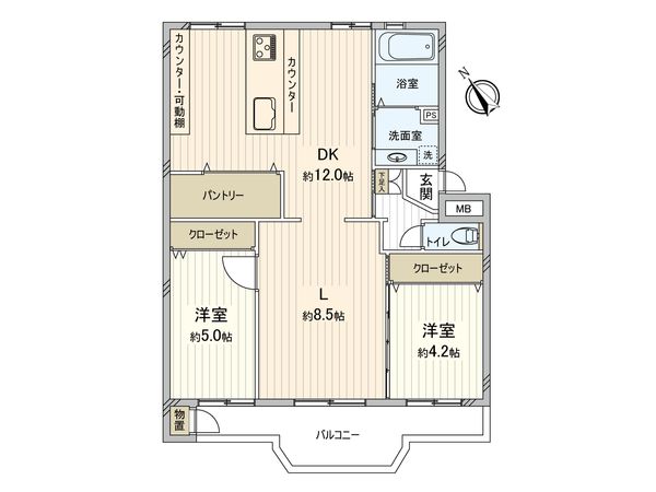 検見川ハイツ 間取図(平面図) 検見川ハイツ 間取図(平面図)