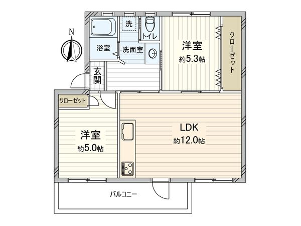 真砂一丁目団地 間取図(平面図) 真砂一丁目団地 間取図(平面図)