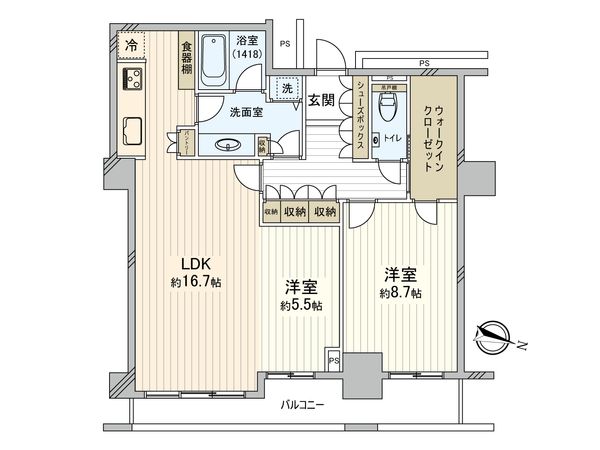 セントラルパーク・イースト幕張パークタワー 間取図(平面図) セントラルパーク・イースト幕張パークタワー 間取図(平面図)