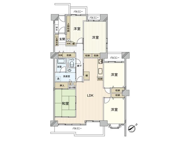 検見川マリンタウン団地 間取図(平面図) 検見川マリンタウン団地 間取図(平面図)