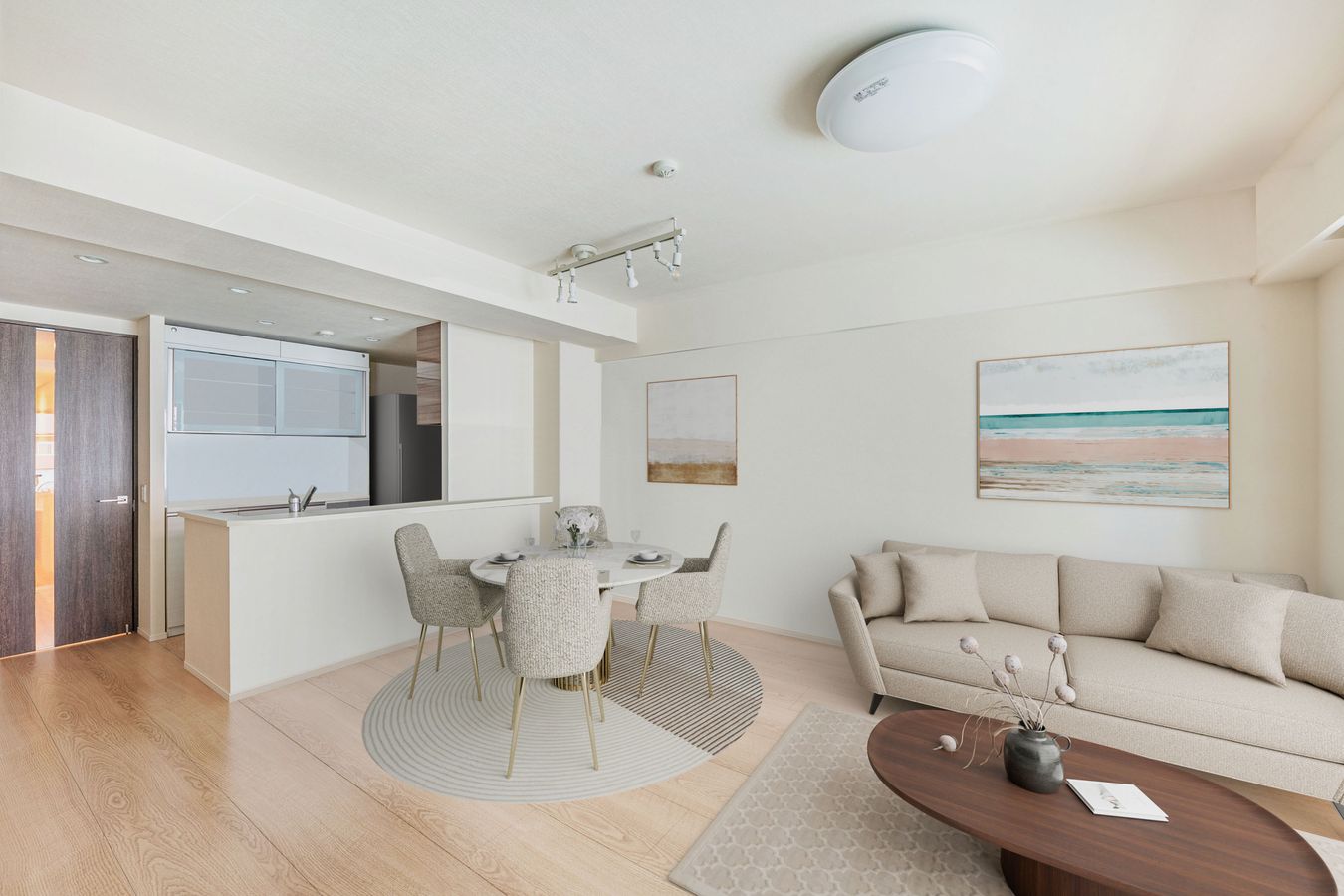 ウエリス検見川浜レジデンス リビング リビング