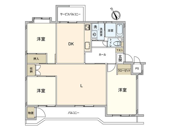 検見川アートホームズ 間取図(平面図) 検見川アートホームズ 間取図(平面図)
