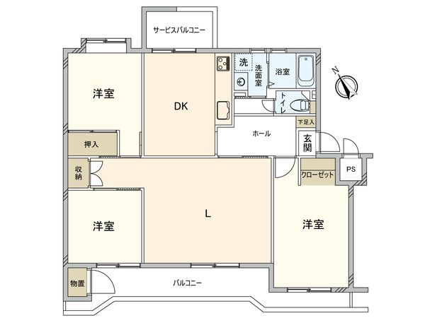 検見川アートホームズ 間取図(平面図) 検見川アートホームズ 間取図(平面図)