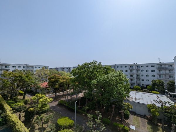 住友第二検見川ハウス 2号棟 眺望 住友第二検見川ハウス 2号棟 眺望