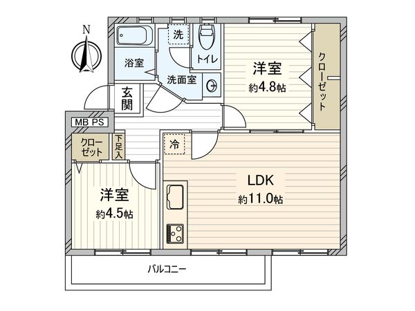 高洲一丁目住宅 間取図(平面図) 高洲一丁目住宅 間取図(平面図)