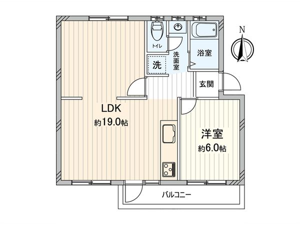 真砂一丁目団地 間取図(平面図) 間取図(平面図)