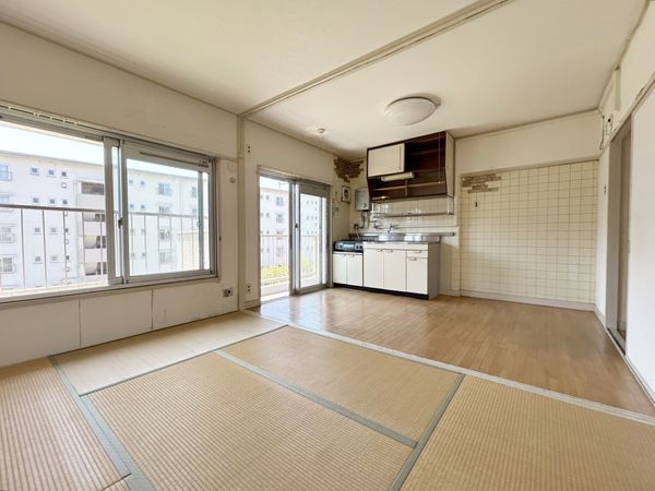 稲毛海岸三丁目団地 リビング