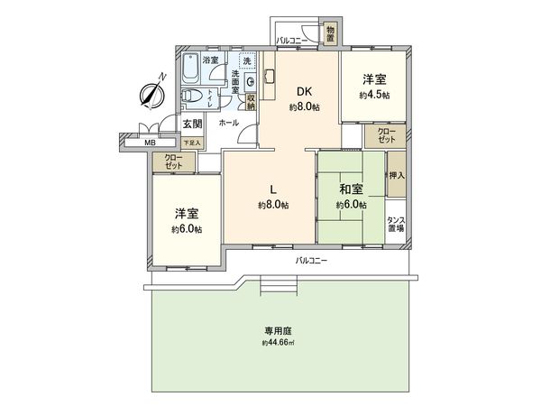 間取図(平面図)