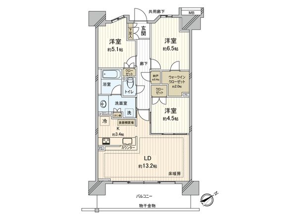 間取図(平面図)