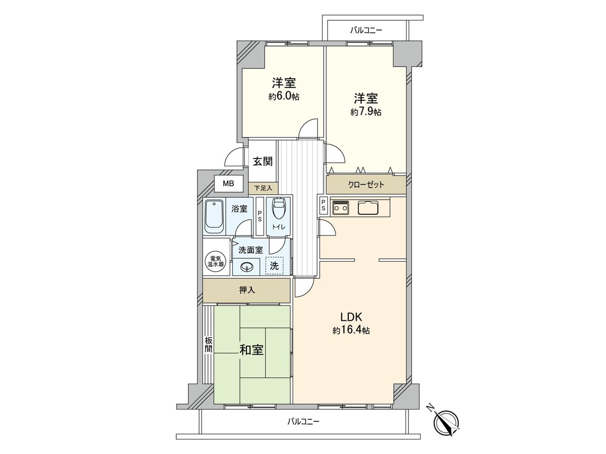 間取図(平面図)