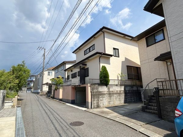 船橋市飯山満町3丁目 土地(古家有) 前面道路含む外観