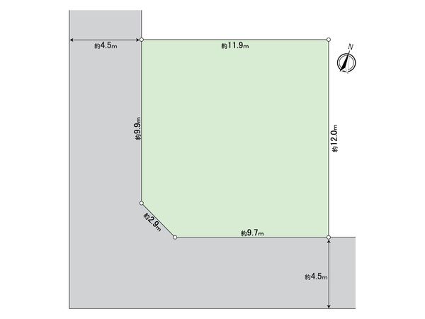 船橋市西習志野1丁目 土地 区画図 区画図