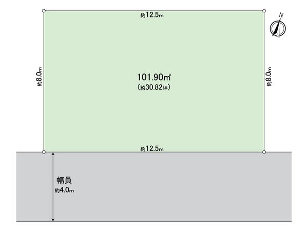 船橋市習志野台1丁目 土地 区画図 船橋市習志野台1丁目 土地 区画図
