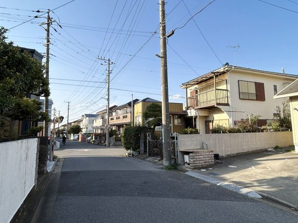船橋市大穴南2丁目 土地 前面道路含む外観 船橋市大穴南2丁目 土地 前面道路含む外観
