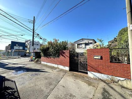 船橋市金杉5丁目 土地(更地) 前面道路含む外観